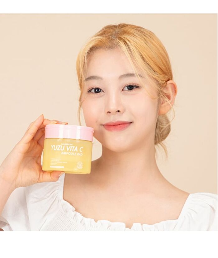 Lalarecipe Yuzu Vita C Ampoule Pad - 80 pads