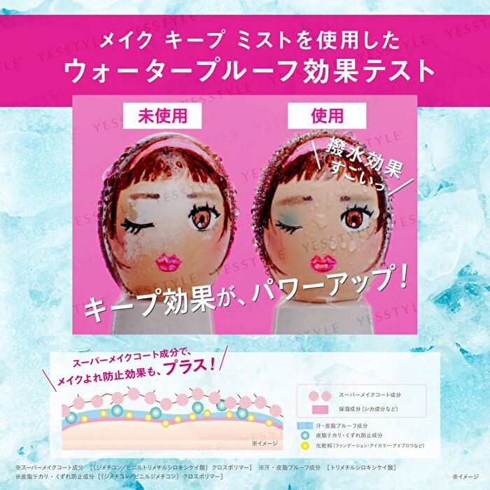 Make Keep Mist EX+ Ultra Cool Lemon Mint - 80ml