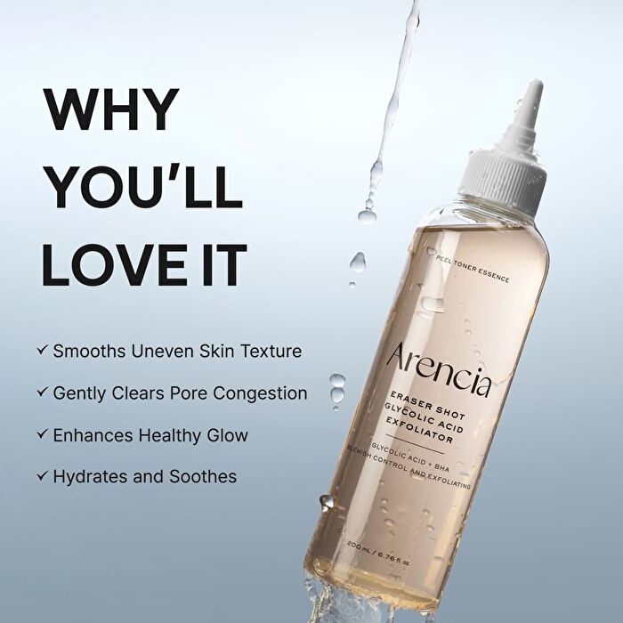Eraser Shot Glycolic Acid Exfoliator - 200ml