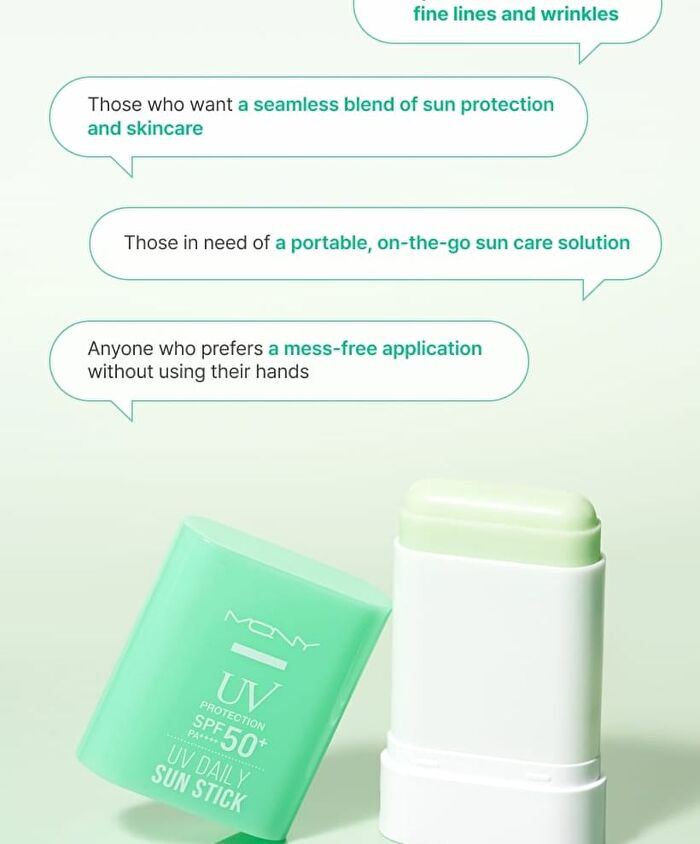Mqny UV Daily Sun Stick - 2 Types - Moisture