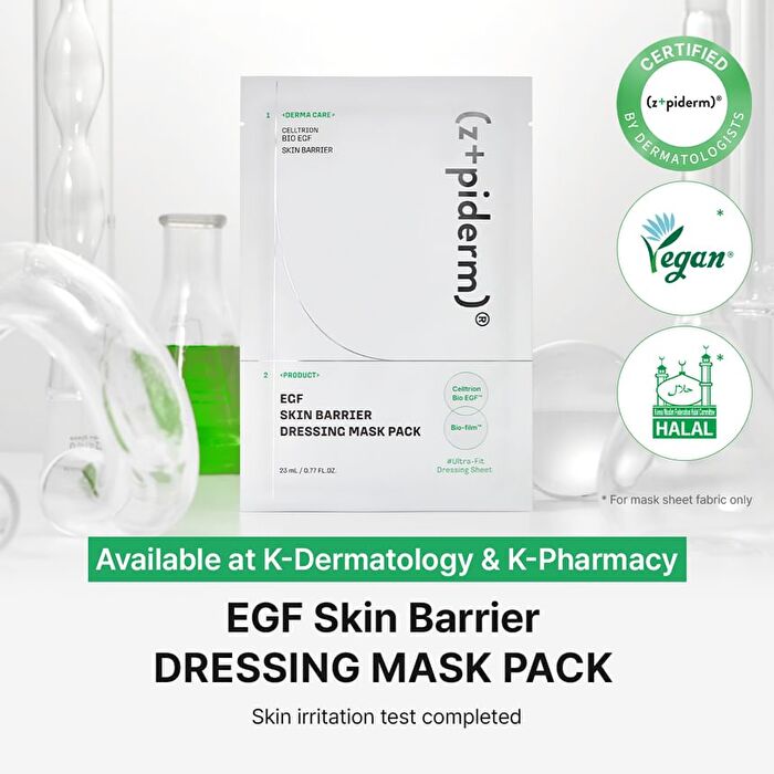 EGF Skin Barrier Dressing Mask Pack Set - 23ml x 4 sheets