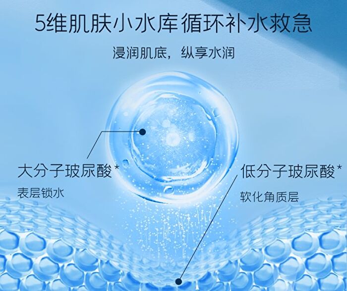 Rellet Sodium Hyaluronate Moisturizing And Brightening Essence Mask - 28g X 10 pcs