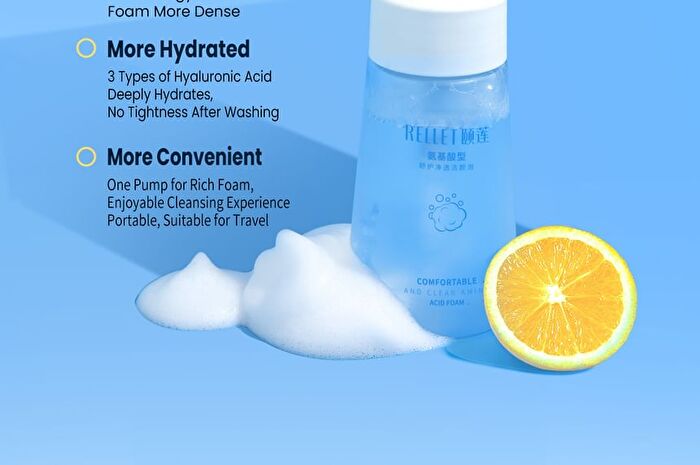 Rellet Comfortable And Clean Amino Acid Foam - 150ml