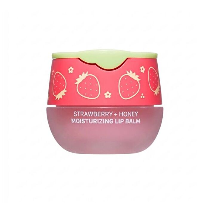 Strawberry + Honey Moisturizing Lip Balm - 2026 Version - 6g