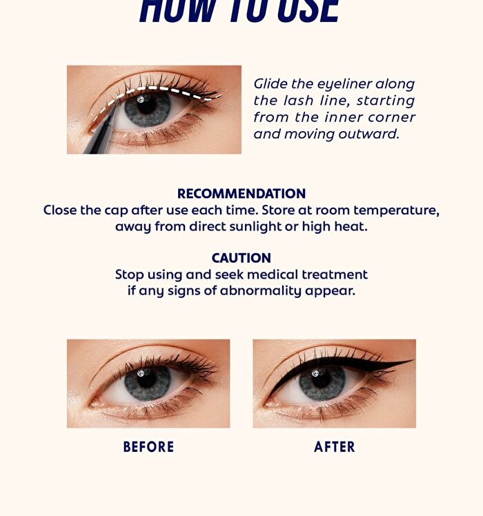 Fast Flow Pro Eyeliner - 01 Black Mood
