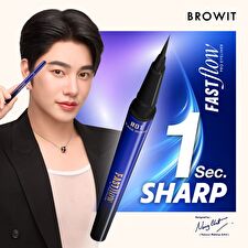 Fast Flow Pro Eyeliner - 01 Black Mood