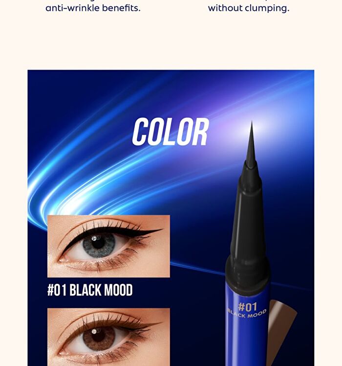Fast Flow Pro Eyeliner - 02 Dark Coco