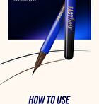 Fast Flow Pro Eyeliner - 02 Dark Coco