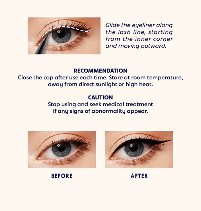 Fast Flow Pro Eyeliner - 02 Dark Coco