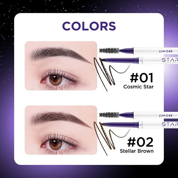 Star Eyebrow Pencil - 01 Cosmic Star