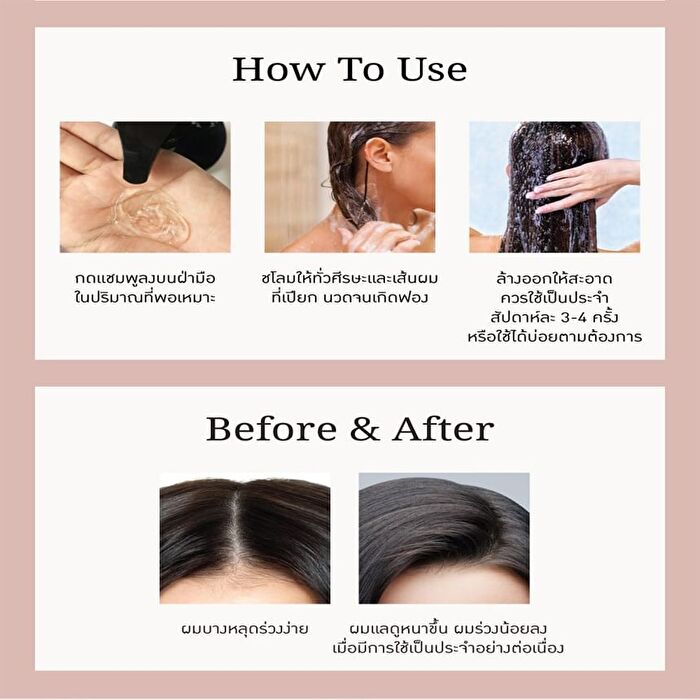 Reunrom Anti Hair Fall Silicone-Free Energizing Wood Shampoo - 500ml