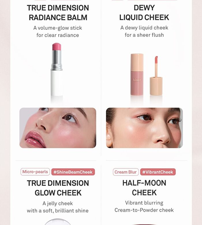 Half-Moon Cheek - 7 Colors - #03 Lilac Moon