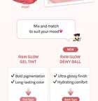 Raw Glow Gel Tint - 22 Colors - #R017 Raw Peach
