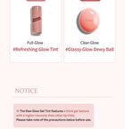 Raw Glow Gel Tint - 22 Colors - #R017 Raw Peach