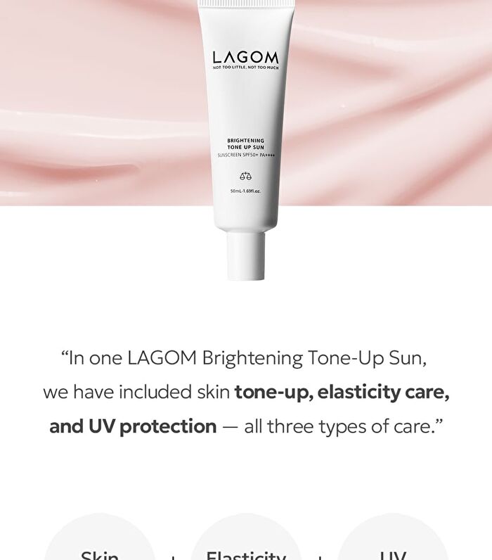 Lagom Brightening Tone Up Sun - 2026 Version - 50ml