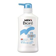Kao Men's Biore Medicated Deodorant Body Wash Clean Soap - 420ml
