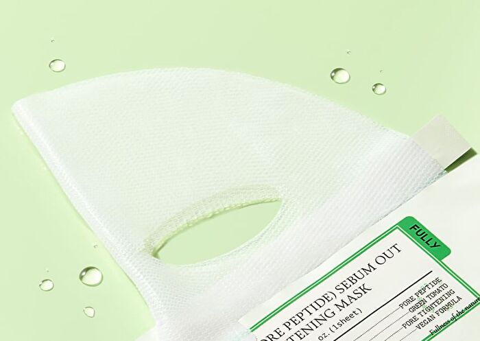 Fully Pore Peptide Sebum Out Tightening Mask Set - 17ml x 4 sheets
