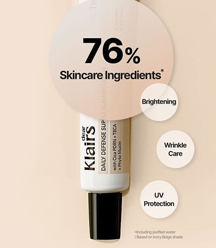 Daily Defense Supple Blemish Cream Mini - 2 Colors - Ivory Beige