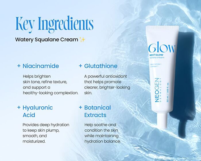 Dermalogy Next Glow Watery Cream - 50ml