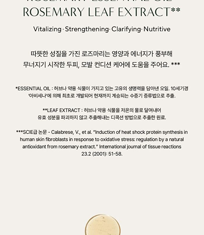 Aromatica Rosemary Hair Thickening Conditioner - 30ml