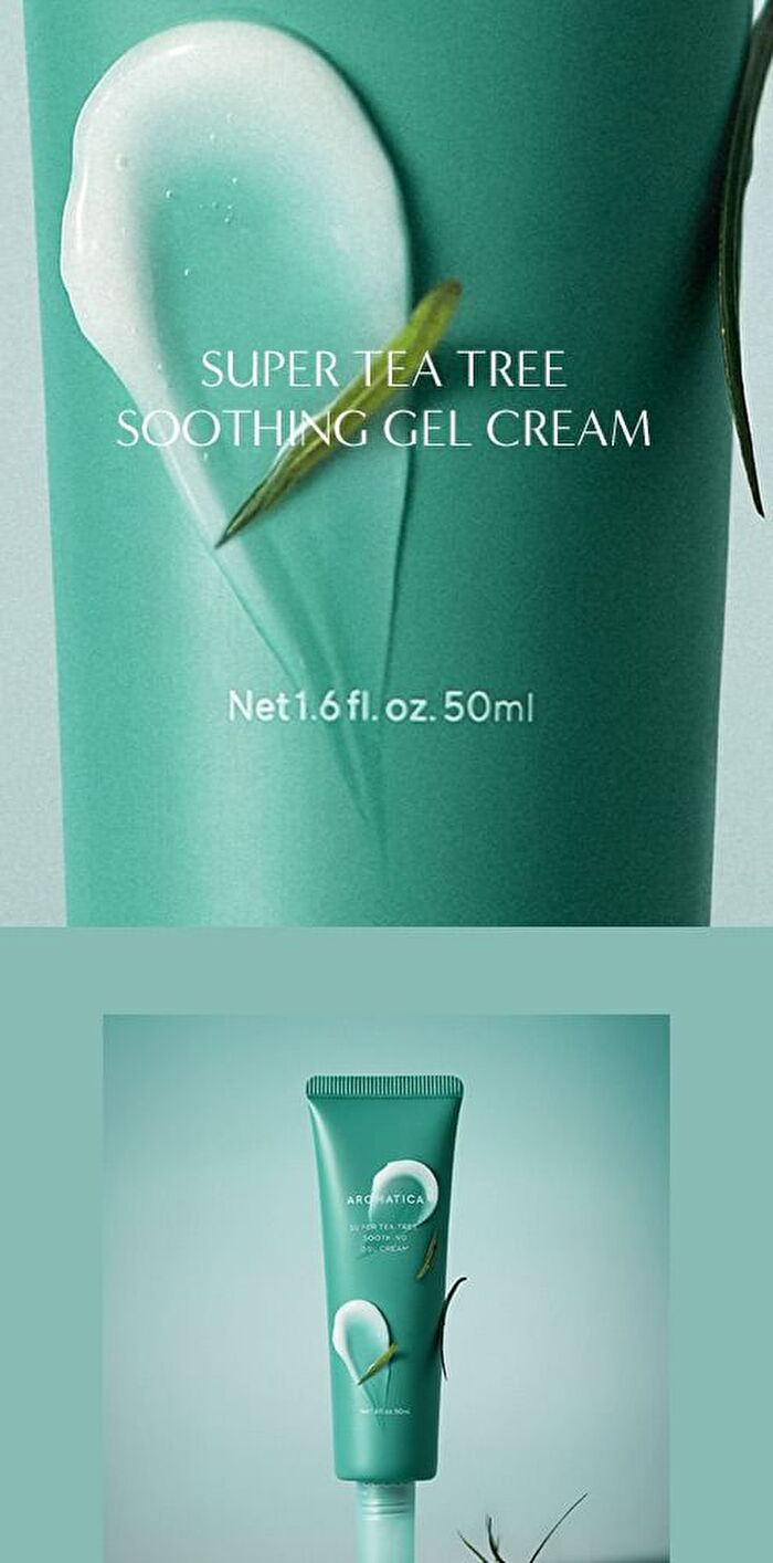 Aromatica YesStyle Exclusive Super Tea Tree Soothing Gel Cream Mini - 10ml