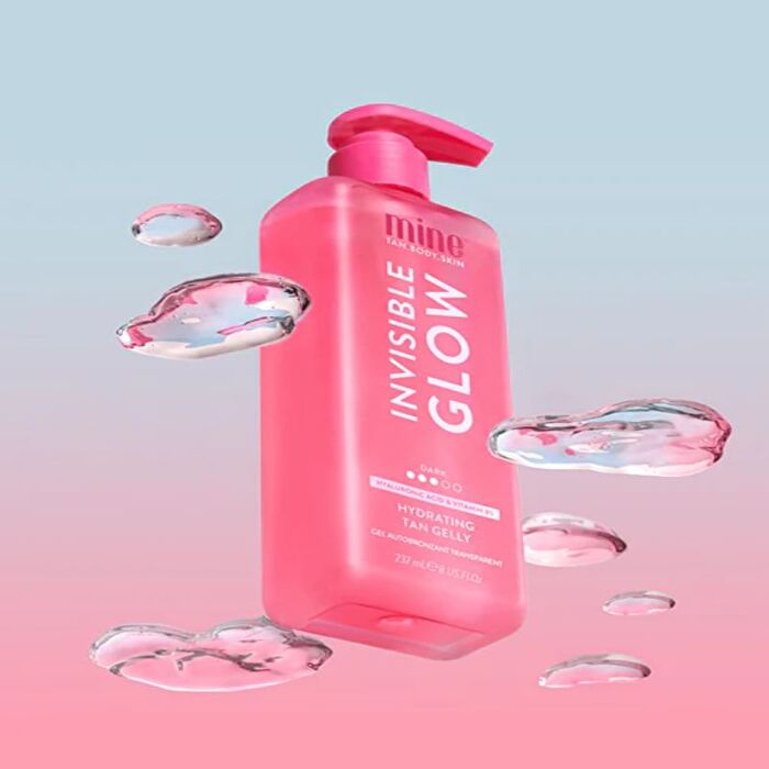 MineTan Invisible Glow Dark Hydrating Tan Gelly - 237ml