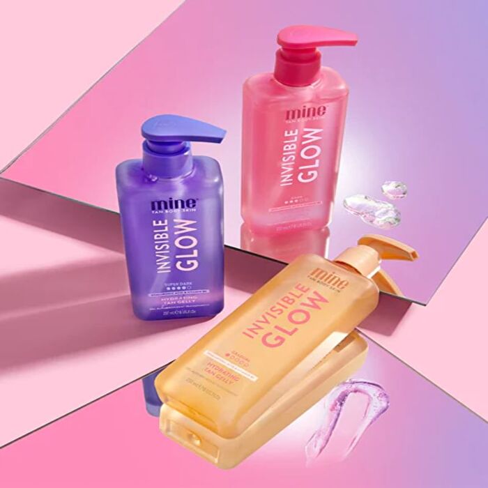 MineTan Invisible Glow Dark Hydrating Tan Gelly - 237ml