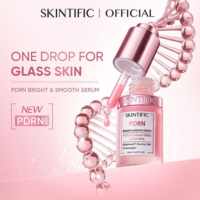 Skintific Rose PDRN Bright & Smooth Serum - 20ml