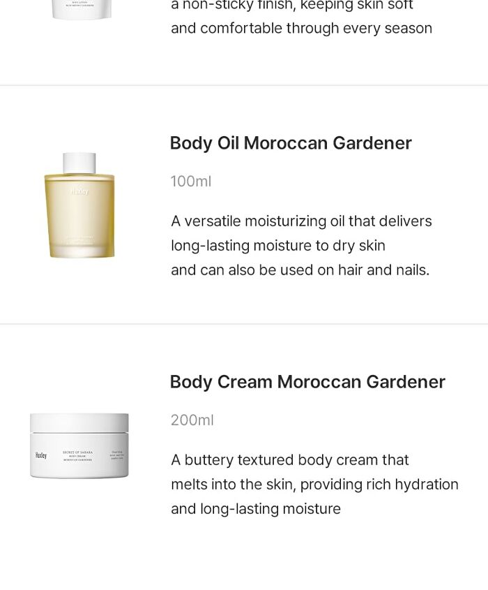 Body Cream Moroccan Gardener - 200ml