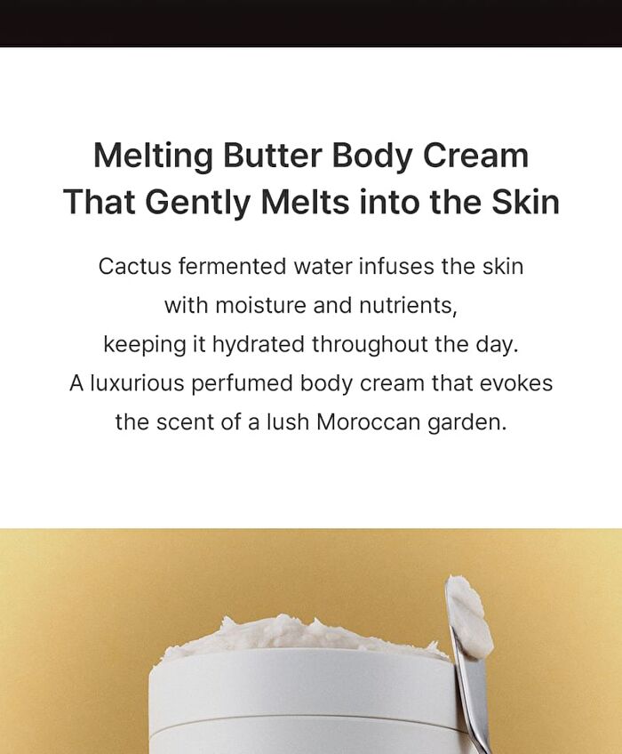 Body Cream Moroccan Gardener - 200ml