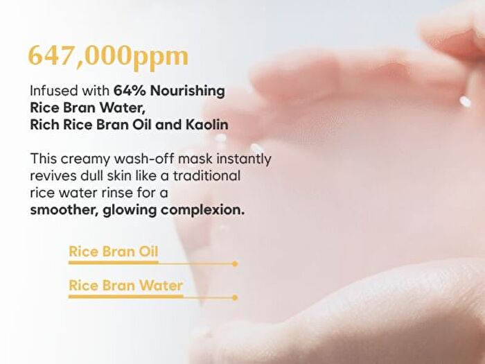 Rice Brightening Mask Wash Off - 100ml
