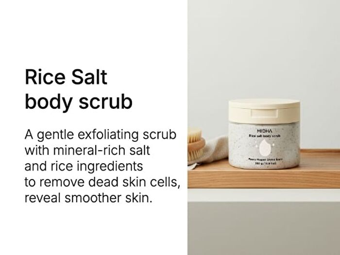Rice Salt Body Scrub - 350g