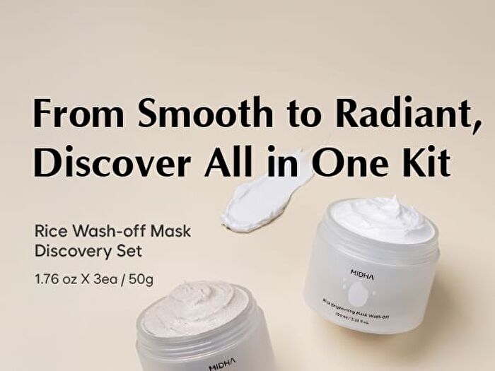 Rice Wash-off Mask Discovery Set - 3 pcs