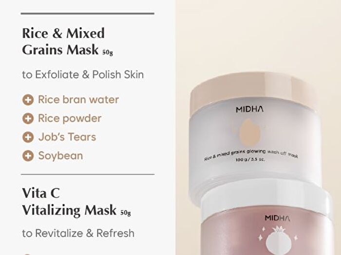 Rice Wash-off Mask Discovery Set - 3 pcs