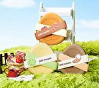 Yaozhi Butt Family Powder Puff Set - 8 Types - Set A (6pcs)