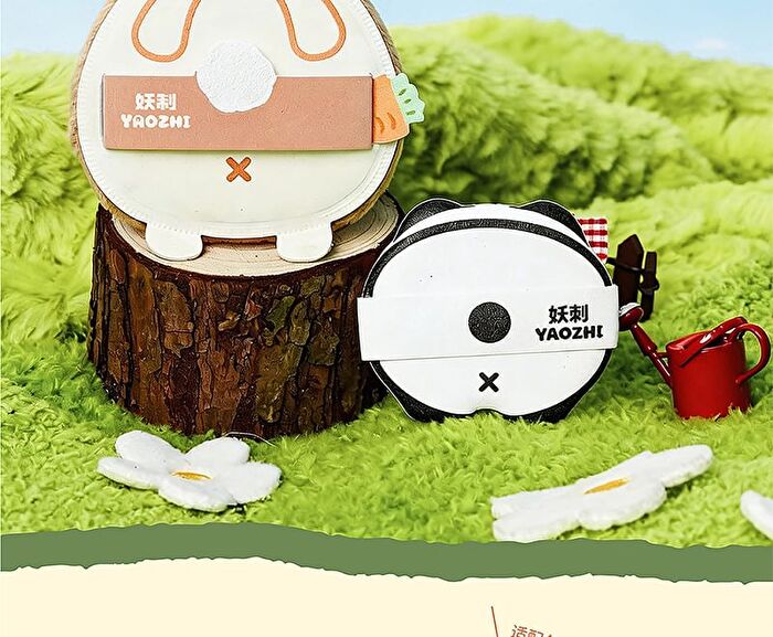 Yaozhi Butt Family Powder Puff Set - 8 Types - Set A (6pcs)