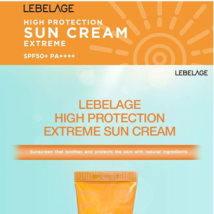 High Protection Sun Cream Sachet - 3 Types - Long Lasting