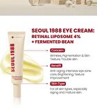 Ksecret YesStyle Exclusive SEOUL 1988 Eye Cream : Retinal Liposome 4% + Fermented Bean Mini - 10ml