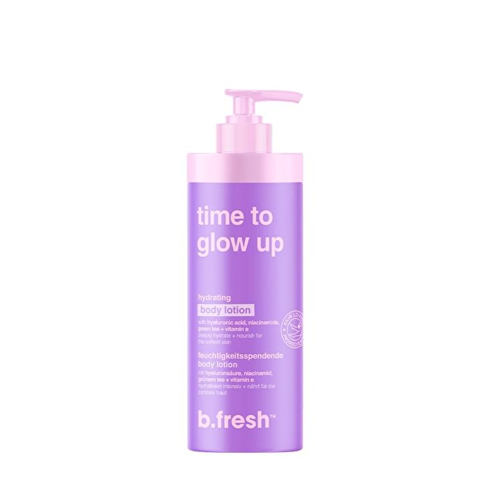 b.fresh time to glow up - hydrating body lotion - 355ml