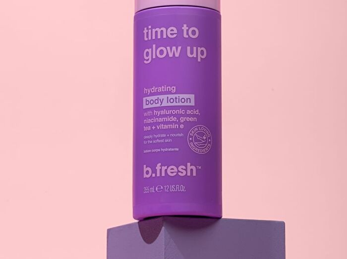 b.fresh time to glow up - hydrating body lotion - 355ml