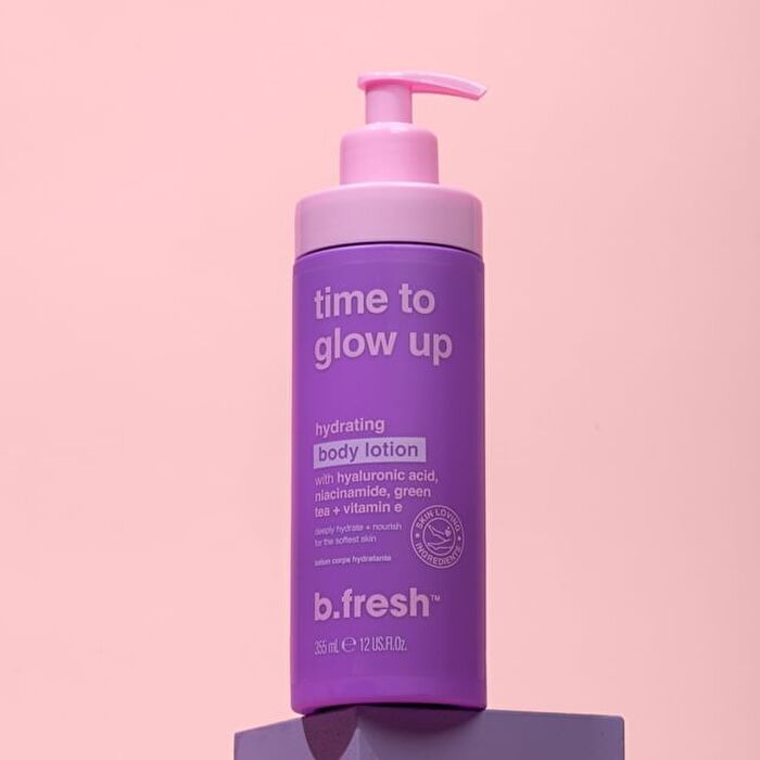 b.fresh time to glow up - hydrating body lotion - 355ml