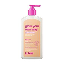 b.tan glow your own way - express self tan lotion - 236ml