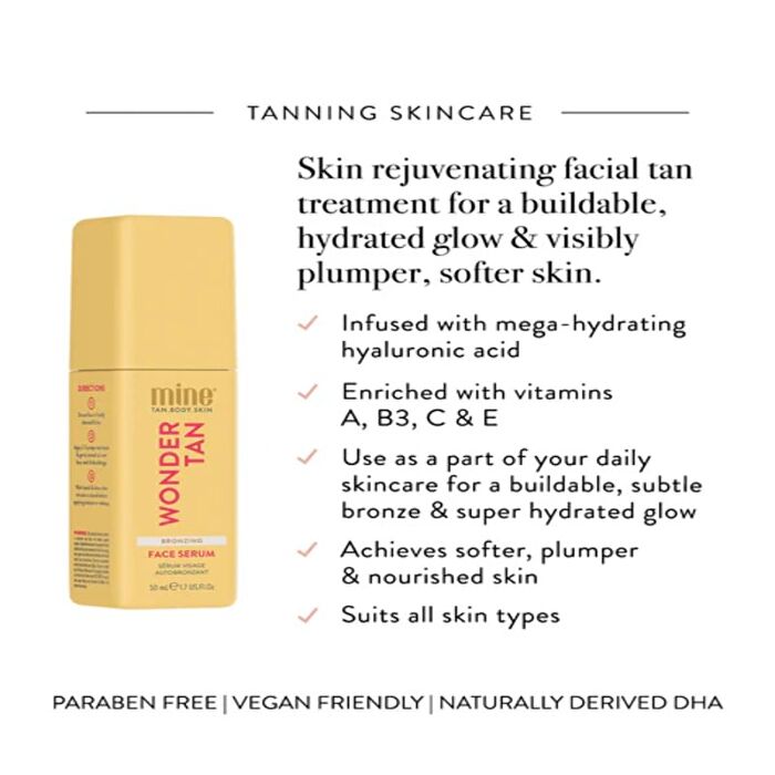 Wonder Tan Bronzing Face Serum - 70ml