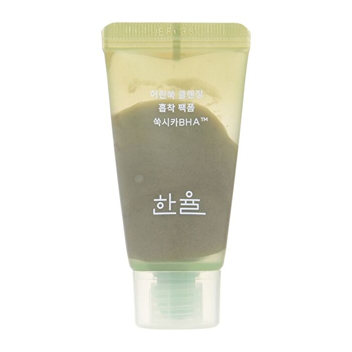 Hanyul Pure Artemisia Deep Clarifying Mask To Foam Cleanser Mini - 15ml
