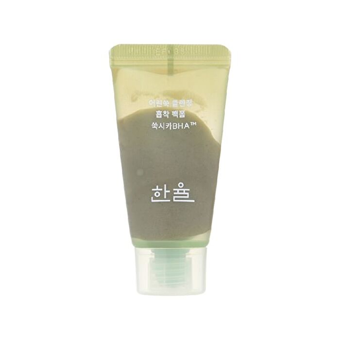 Hanyul Pure Artemisia Deep Clarifying Mask To Foam Cleanser Mini - 15ml