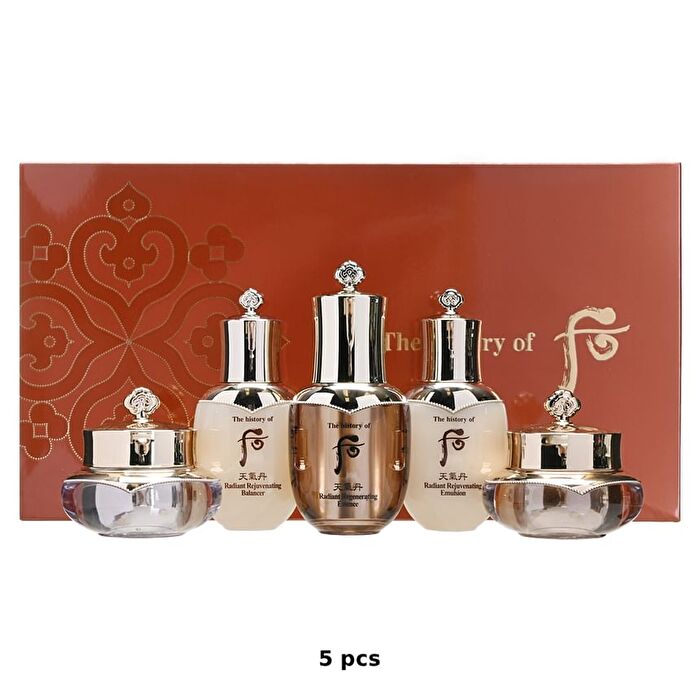 The Whoo Cheongidan Radiant 5pcs Gift Set - 2026 Version - 5 pcs