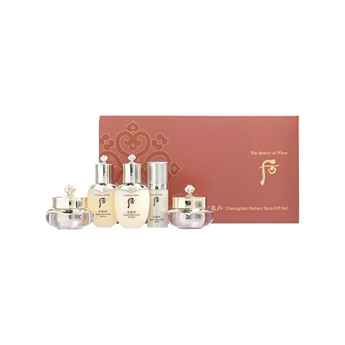 The Whoo Cheongidan Radiant 5pcs Gift Set - 2026 Version - 5 pcs