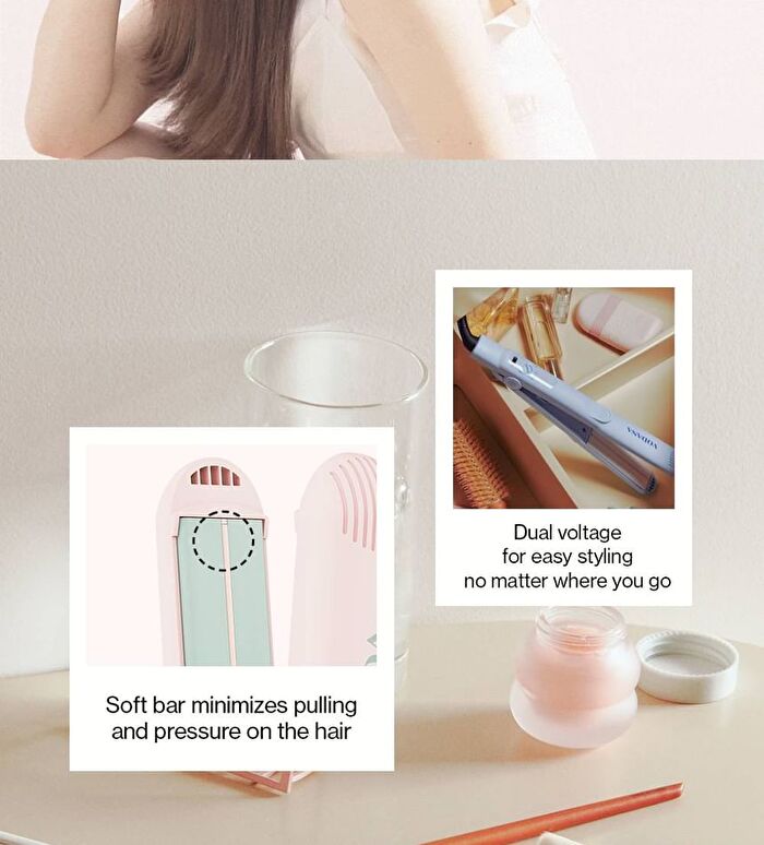 Softbar Flat Iron - 5 Types - Pink Vanilla