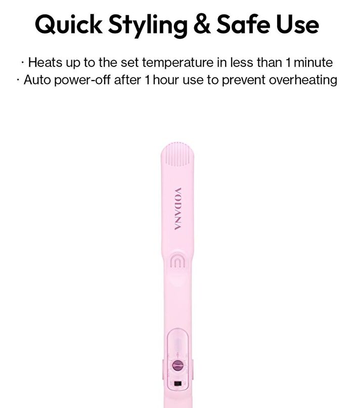Softbar Flat Iron - 5 Types - Pink Vanilla