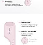 Compact Wave Iron - 2 Types - Pink Lavender